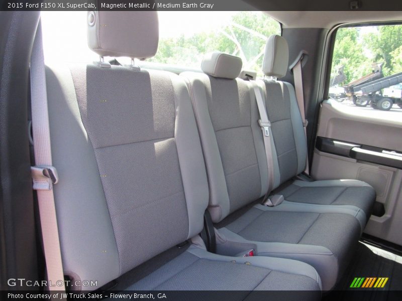 Magnetic Metallic / Medium Earth Gray 2015 Ford F150 XL SuperCab