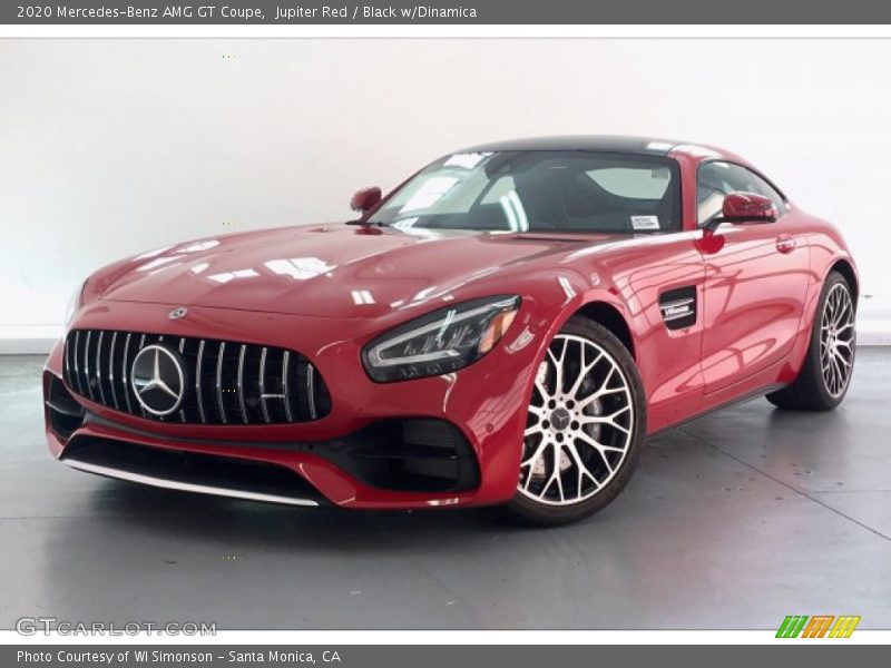 Front 3/4 View of 2020 AMG GT Coupe