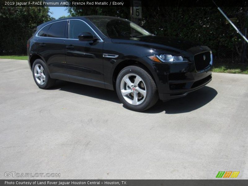 Firenze Red Metallic / Ebony 2019 Jaguar F-PACE Premium AWD