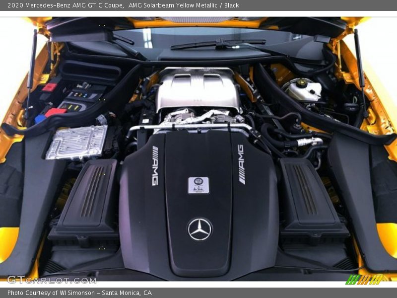  2020 AMG GT C Coupe Engine - 4.0 Liter Twin-Turbocharged DOHC 32-Valve VVT V8