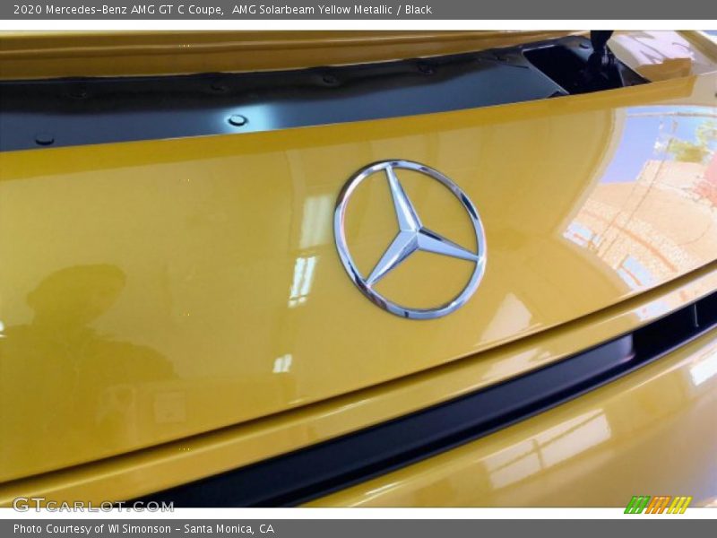 AMG Solarbeam Yellow Metallic / Black 2020 Mercedes-Benz AMG GT C Coupe