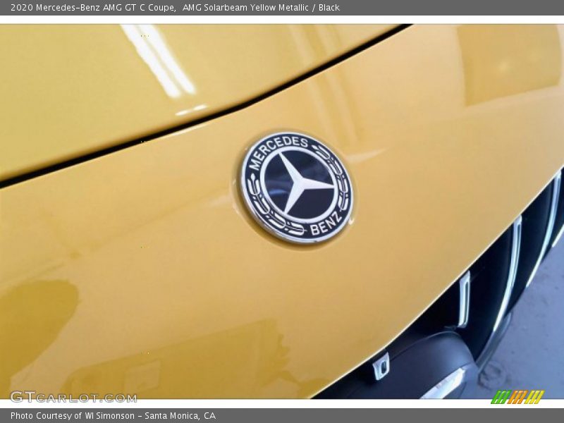 AMG Solarbeam Yellow Metallic / Black 2020 Mercedes-Benz AMG GT C Coupe