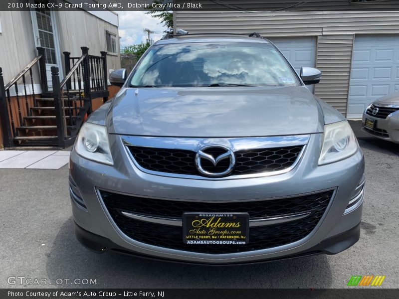 Dolphin Gray Mica / Black 2010 Mazda CX-9 Grand Touring AWD
