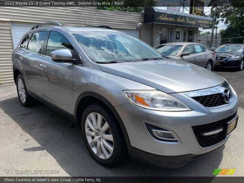 Dolphin Gray Mica / Black 2010 Mazda CX-9 Grand Touring AWD