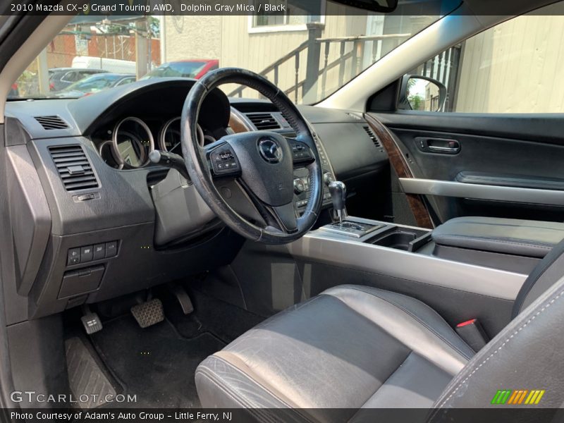 Dolphin Gray Mica / Black 2010 Mazda CX-9 Grand Touring AWD