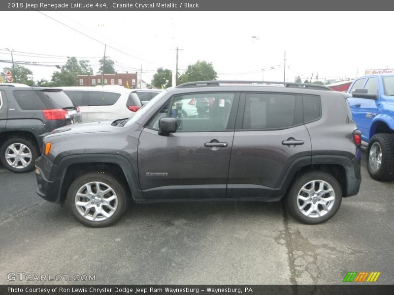 Granite Crystal Metallic / Black 2018 Jeep Renegade Latitude 4x4