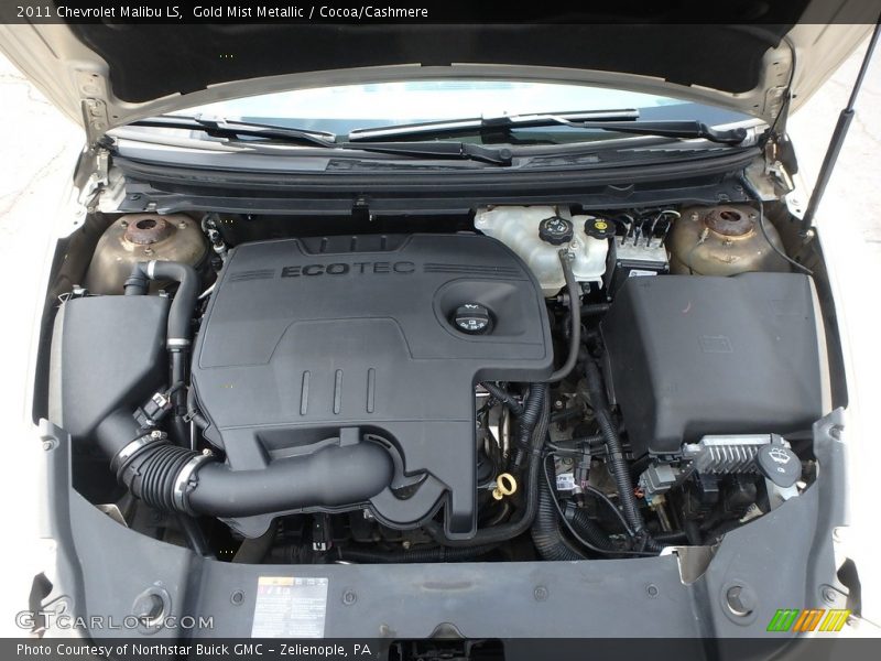 Gold Mist Metallic / Cocoa/Cashmere 2011 Chevrolet Malibu LS
