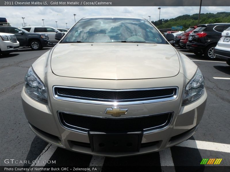 Gold Mist Metallic / Cocoa/Cashmere 2011 Chevrolet Malibu LS