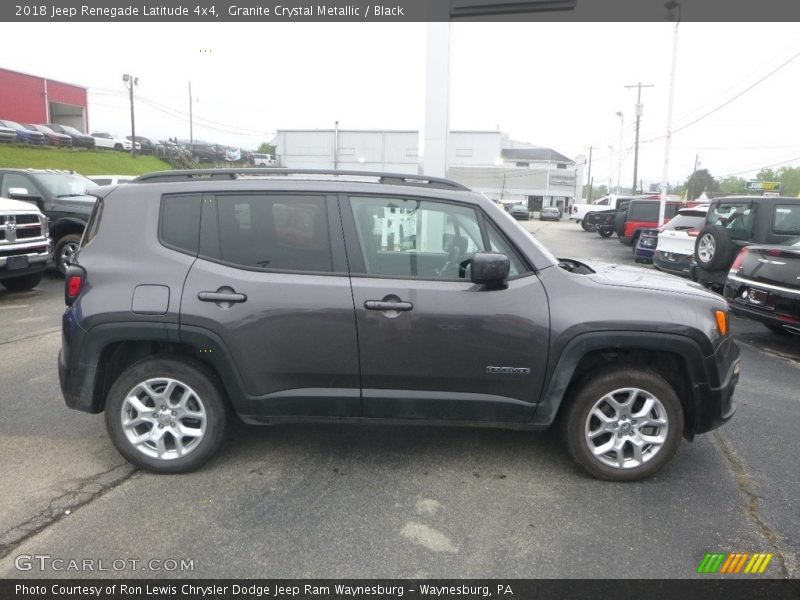 Granite Crystal Metallic / Black 2018 Jeep Renegade Latitude 4x4