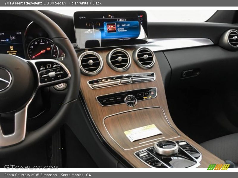 Dashboard of 2019 C 300 Sedan