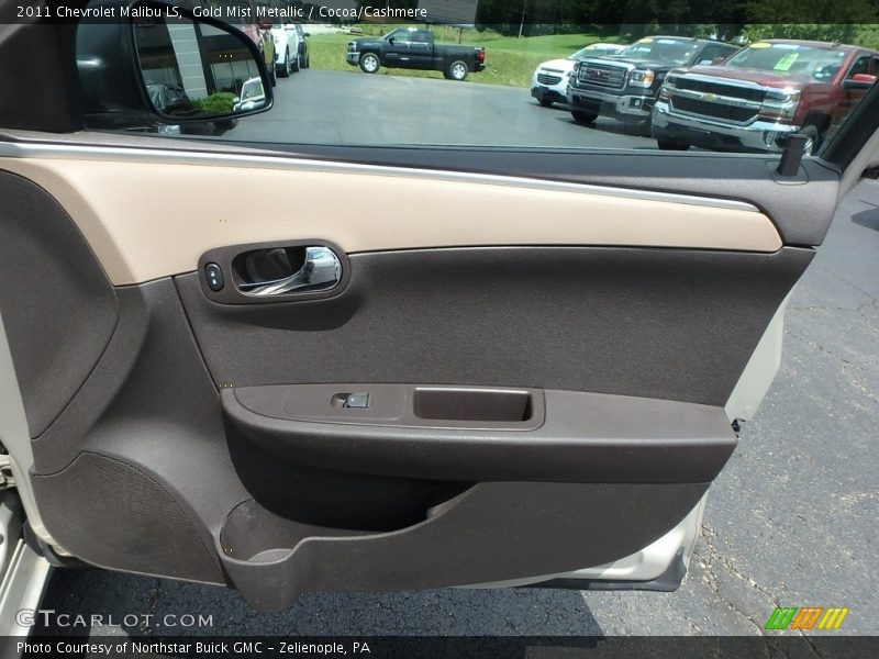 Gold Mist Metallic / Cocoa/Cashmere 2011 Chevrolet Malibu LS