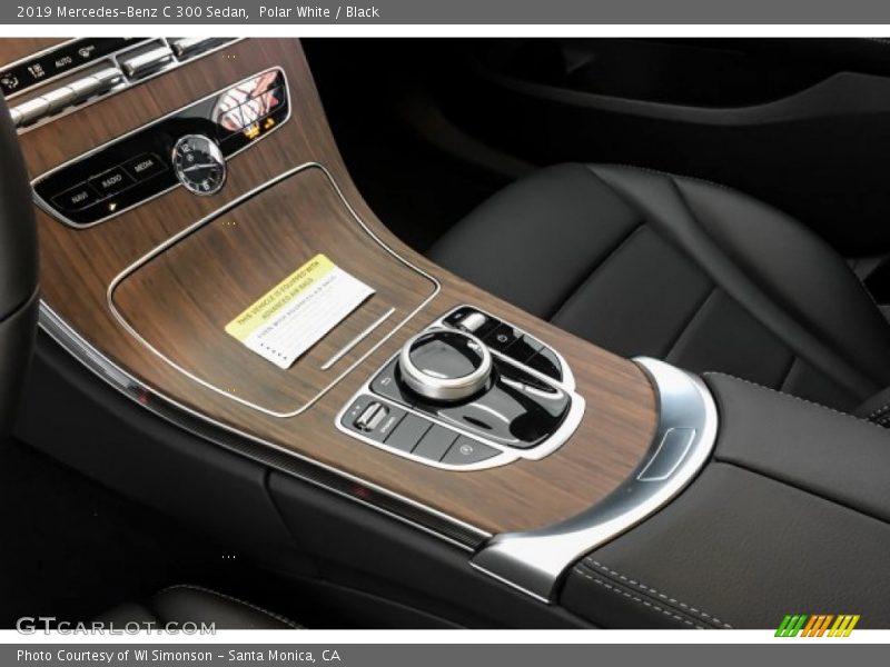 Polar White / Black 2019 Mercedes-Benz C 300 Sedan