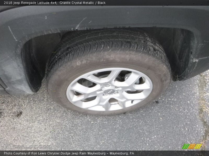 Granite Crystal Metallic / Black 2018 Jeep Renegade Latitude 4x4