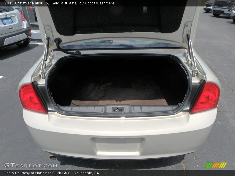 Gold Mist Metallic / Cocoa/Cashmere 2011 Chevrolet Malibu LS