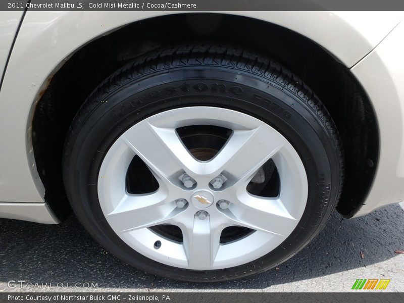 Gold Mist Metallic / Cocoa/Cashmere 2011 Chevrolet Malibu LS