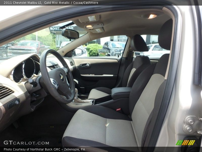 Gold Mist Metallic / Cocoa/Cashmere 2011 Chevrolet Malibu LS