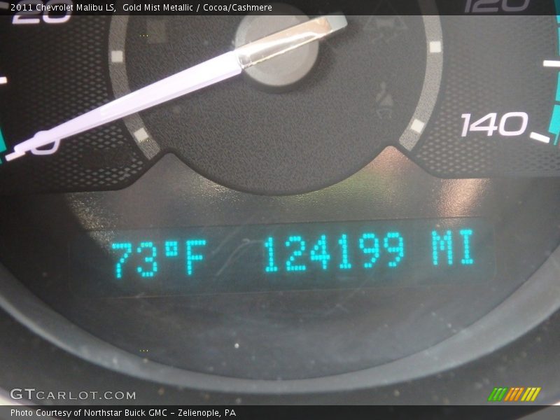 Gold Mist Metallic / Cocoa/Cashmere 2011 Chevrolet Malibu LS