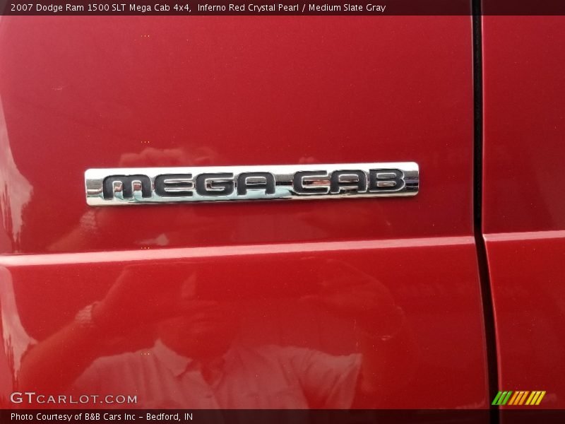 Inferno Red Crystal Pearl / Medium Slate Gray 2007 Dodge Ram 1500 SLT Mega Cab 4x4