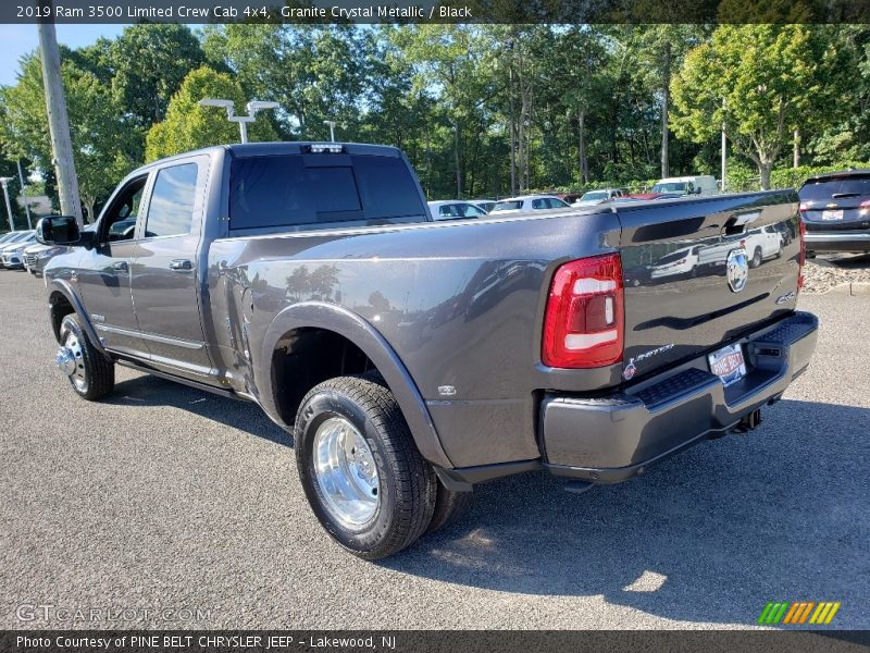 Granite Crystal Metallic / Black 2019 Ram 3500 Limited Crew Cab 4x4