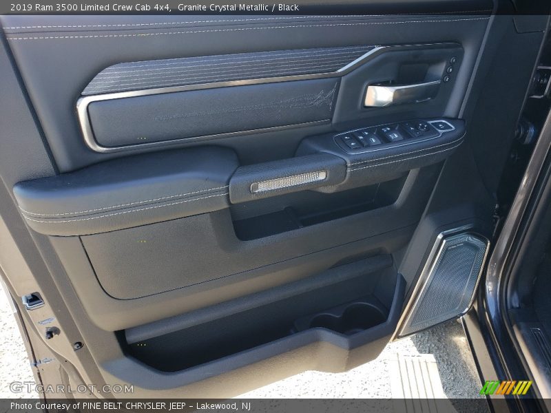 Granite Crystal Metallic / Black 2019 Ram 3500 Limited Crew Cab 4x4