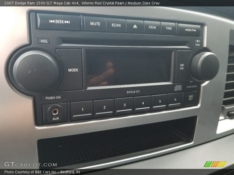 Inferno Red Crystal Pearl / Medium Slate Gray 2007 Dodge Ram 1500 SLT Mega Cab 4x4