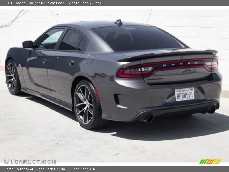 Granite Pearl / Black 2018 Dodge Charger R/T Scat Pack