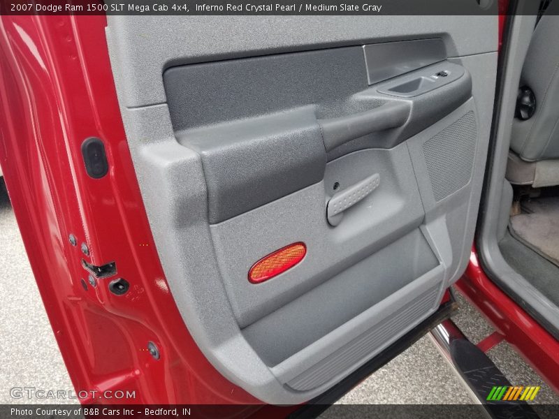 Inferno Red Crystal Pearl / Medium Slate Gray 2007 Dodge Ram 1500 SLT Mega Cab 4x4