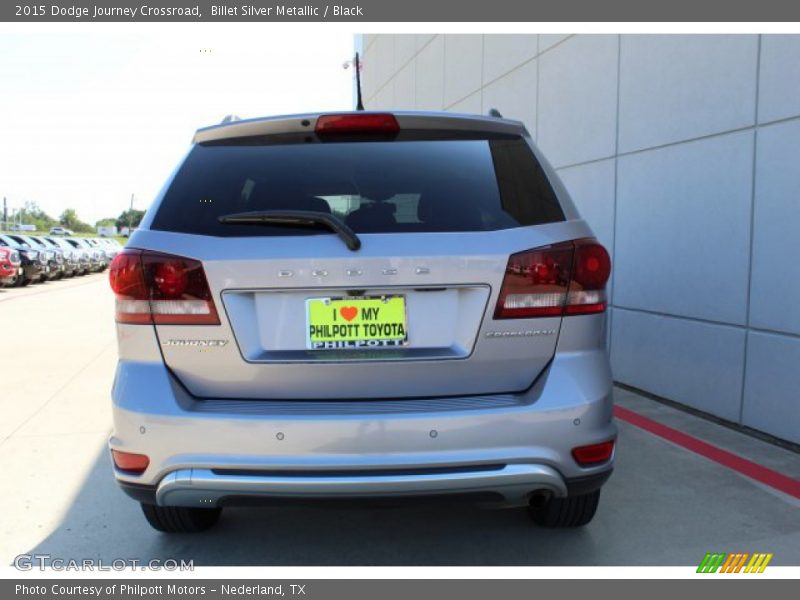 Billet Silver Metallic / Black 2015 Dodge Journey Crossroad