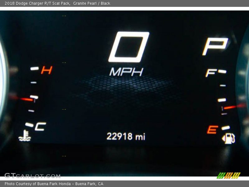 Granite Pearl / Black 2018 Dodge Charger R/T Scat Pack