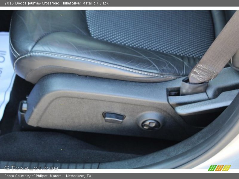 Billet Silver Metallic / Black 2015 Dodge Journey Crossroad