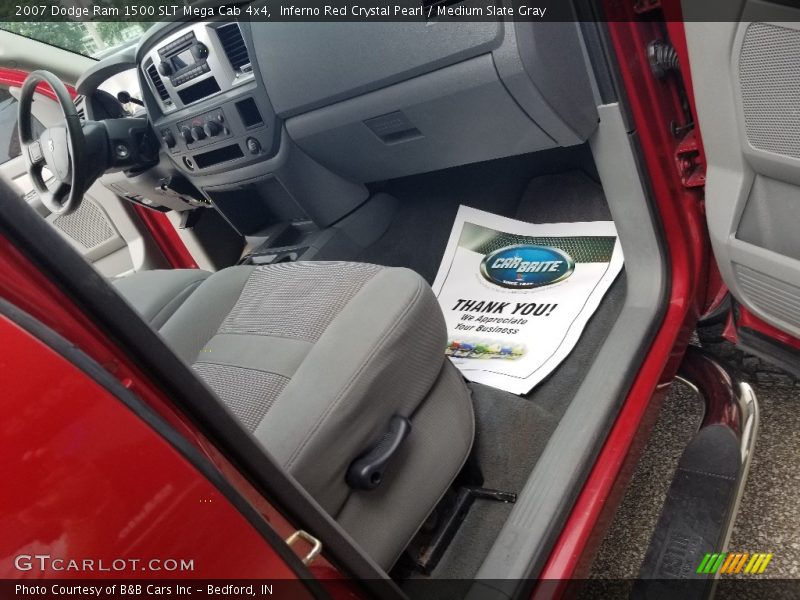 Inferno Red Crystal Pearl / Medium Slate Gray 2007 Dodge Ram 1500 SLT Mega Cab 4x4