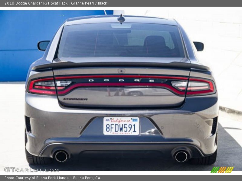 Granite Pearl / Black 2018 Dodge Charger R/T Scat Pack