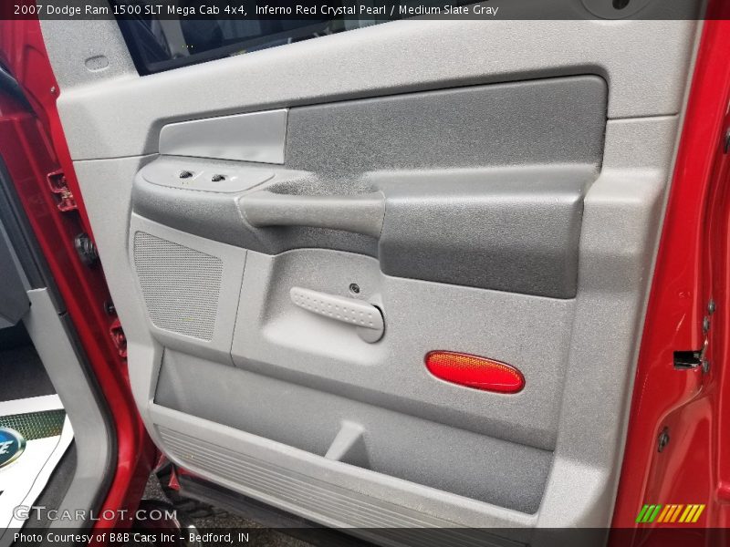 Inferno Red Crystal Pearl / Medium Slate Gray 2007 Dodge Ram 1500 SLT Mega Cab 4x4