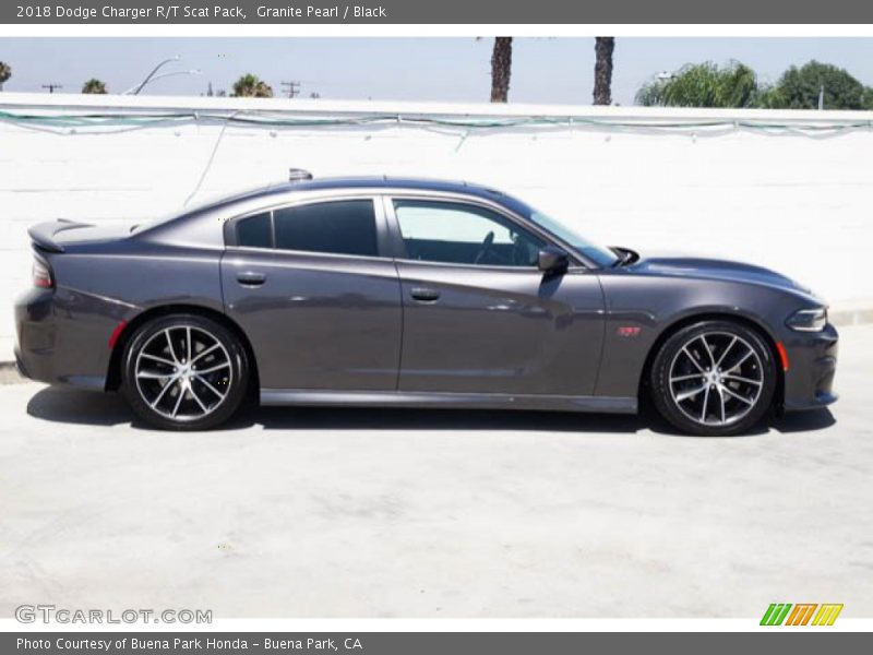 Granite Pearl / Black 2018 Dodge Charger R/T Scat Pack