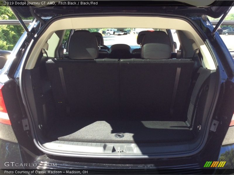 Pitch Black / Black/Red 2019 Dodge Journey GT AWD