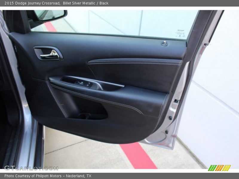 Billet Silver Metallic / Black 2015 Dodge Journey Crossroad