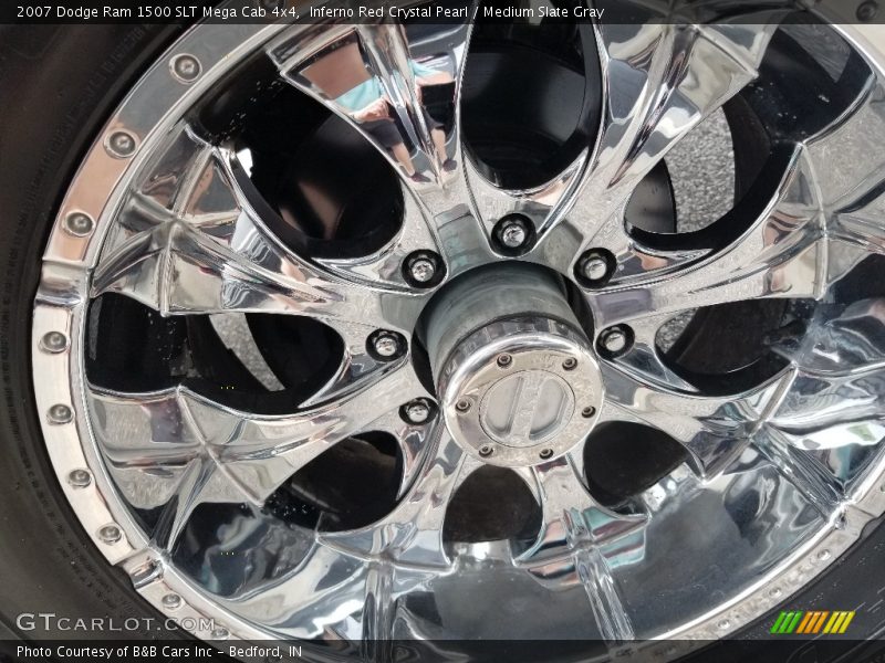 Inferno Red Crystal Pearl / Medium Slate Gray 2007 Dodge Ram 1500 SLT Mega Cab 4x4
