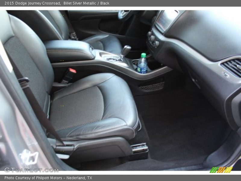 Billet Silver Metallic / Black 2015 Dodge Journey Crossroad