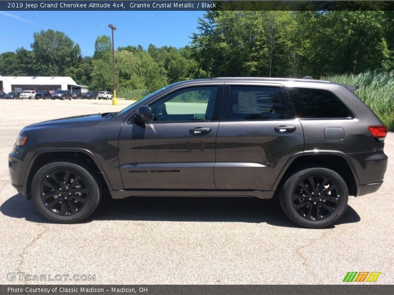 Granite Crystal Metallic / Black 2019 Jeep Grand Cherokee Altitude 4x4