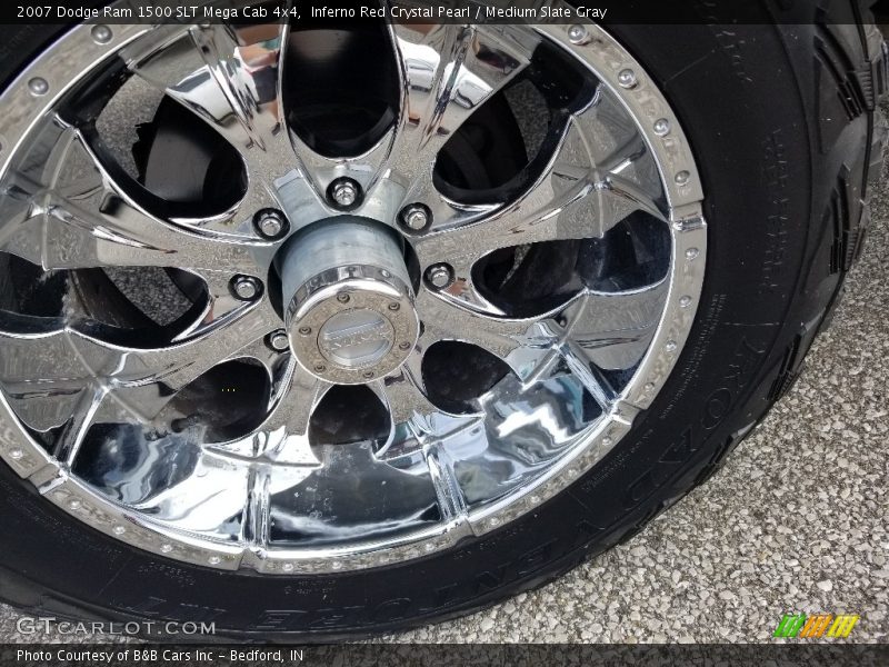 Inferno Red Crystal Pearl / Medium Slate Gray 2007 Dodge Ram 1500 SLT Mega Cab 4x4