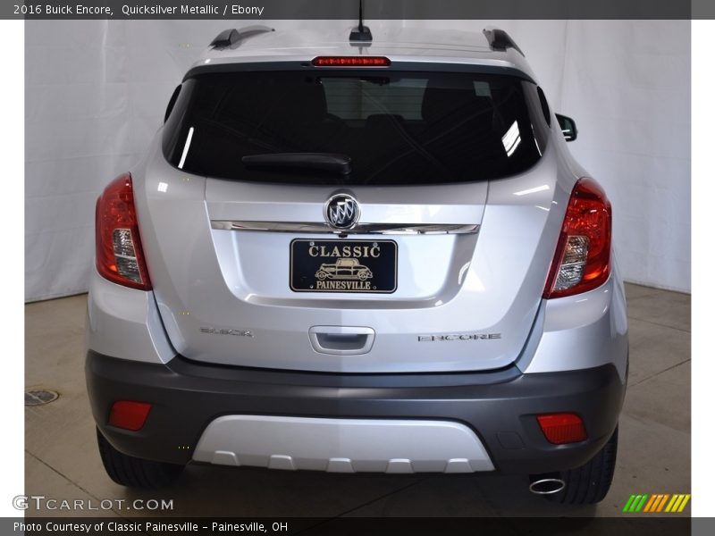 Quicksilver Metallic / Ebony 2016 Buick Encore