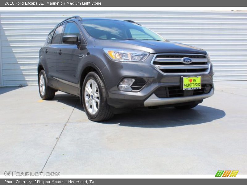 Magnetic / Medium Light Stone 2018 Ford Escape SE
