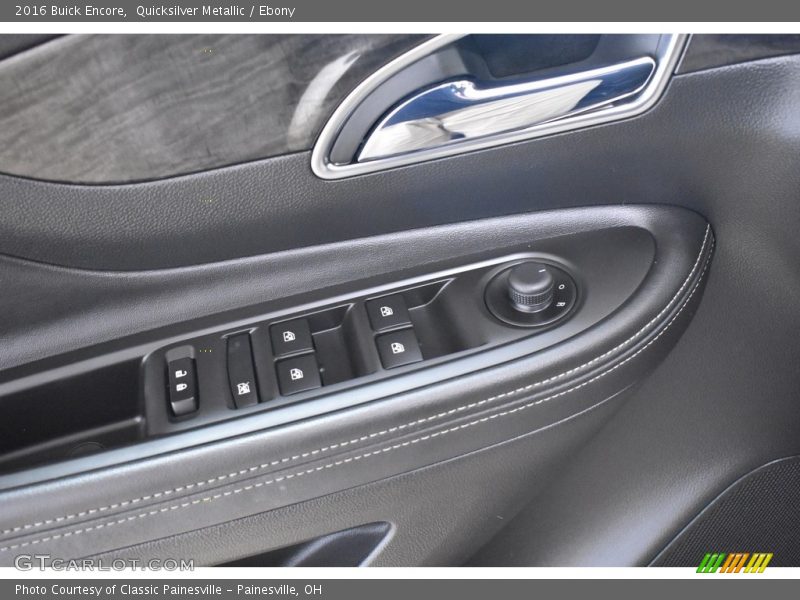 Quicksilver Metallic / Ebony 2016 Buick Encore