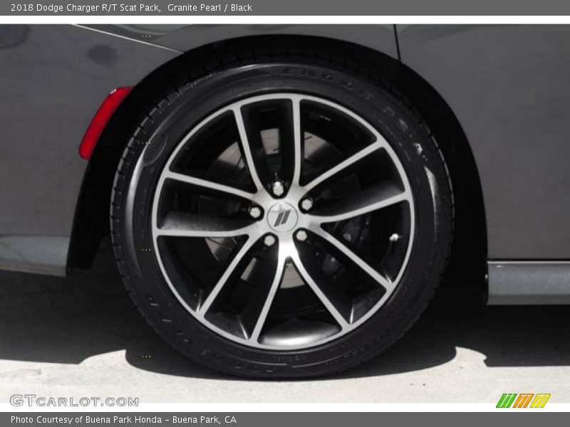 Granite Pearl / Black 2018 Dodge Charger R/T Scat Pack
