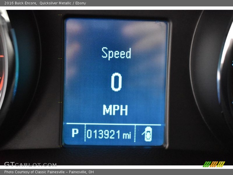 Quicksilver Metallic / Ebony 2016 Buick Encore