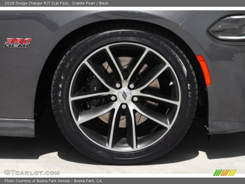 Granite Pearl / Black 2018 Dodge Charger R/T Scat Pack