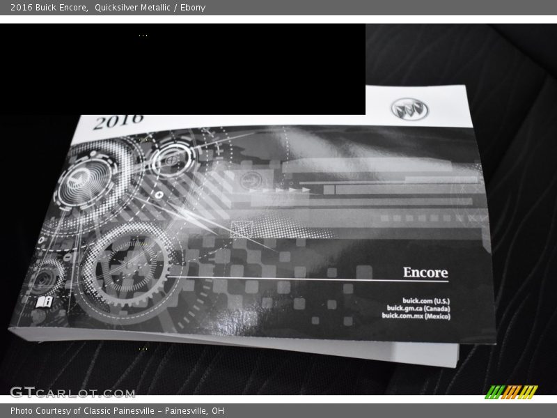 Quicksilver Metallic / Ebony 2016 Buick Encore