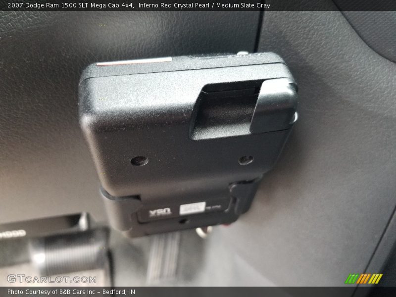 Inferno Red Crystal Pearl / Medium Slate Gray 2007 Dodge Ram 1500 SLT Mega Cab 4x4