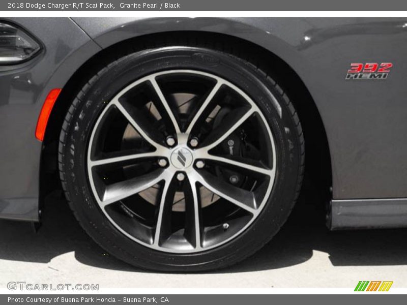 Granite Pearl / Black 2018 Dodge Charger R/T Scat Pack