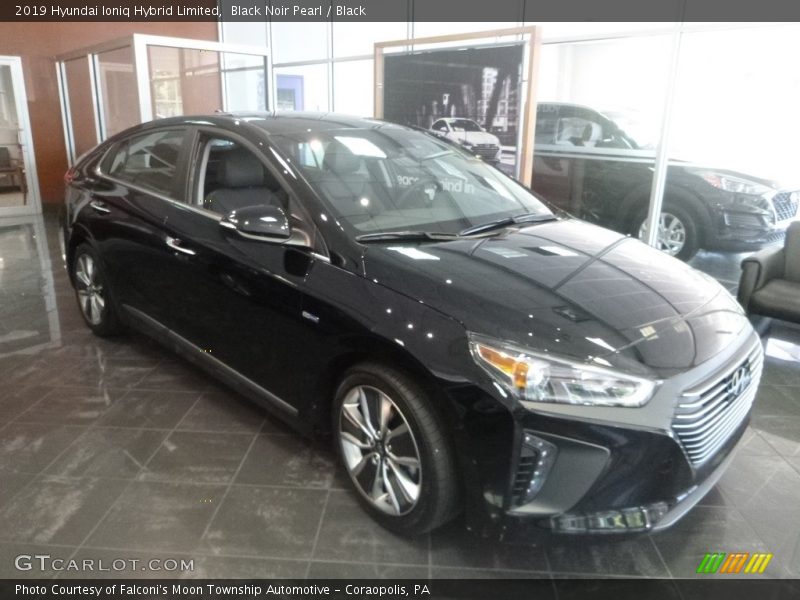 Black Noir Pearl / Black 2019 Hyundai Ioniq Hybrid Limited